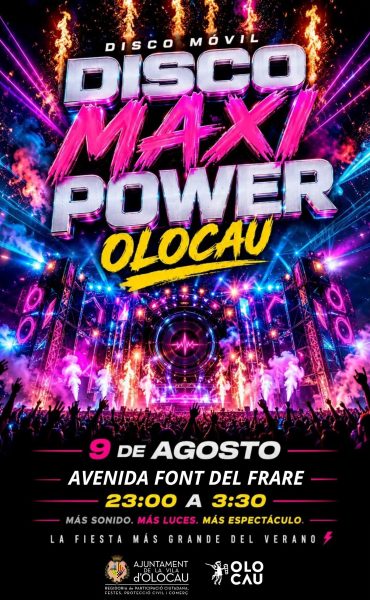Cartel Discomóvil Maxi Power Olocau (1)