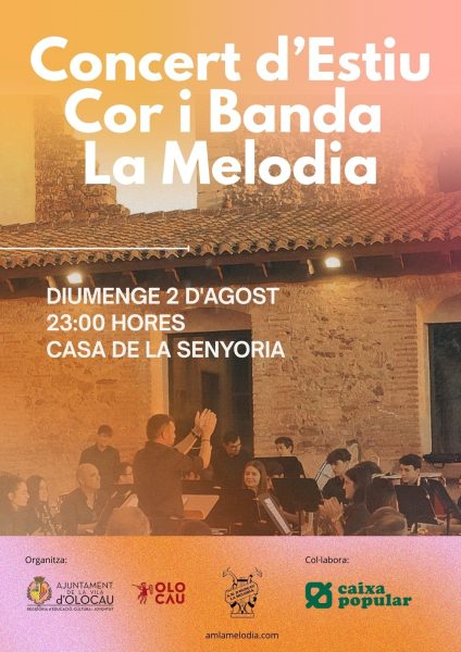 Concert ¡d'estiu AM "La Melodia"