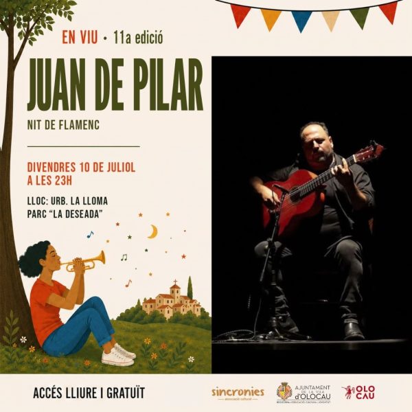 Cartell concert Juan de Pilar